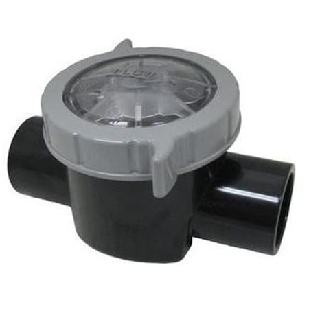 Molded Products Molded Products 25830-400-000 2 in. Socket x 2.5 in. Spigot Thread-On 2 CPVC Black Corrosion Resistant Serviceable Check Valve - 12 per Case 25830-400-000